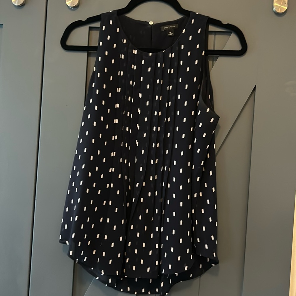 Ann Taylor Sleeveless Blouse